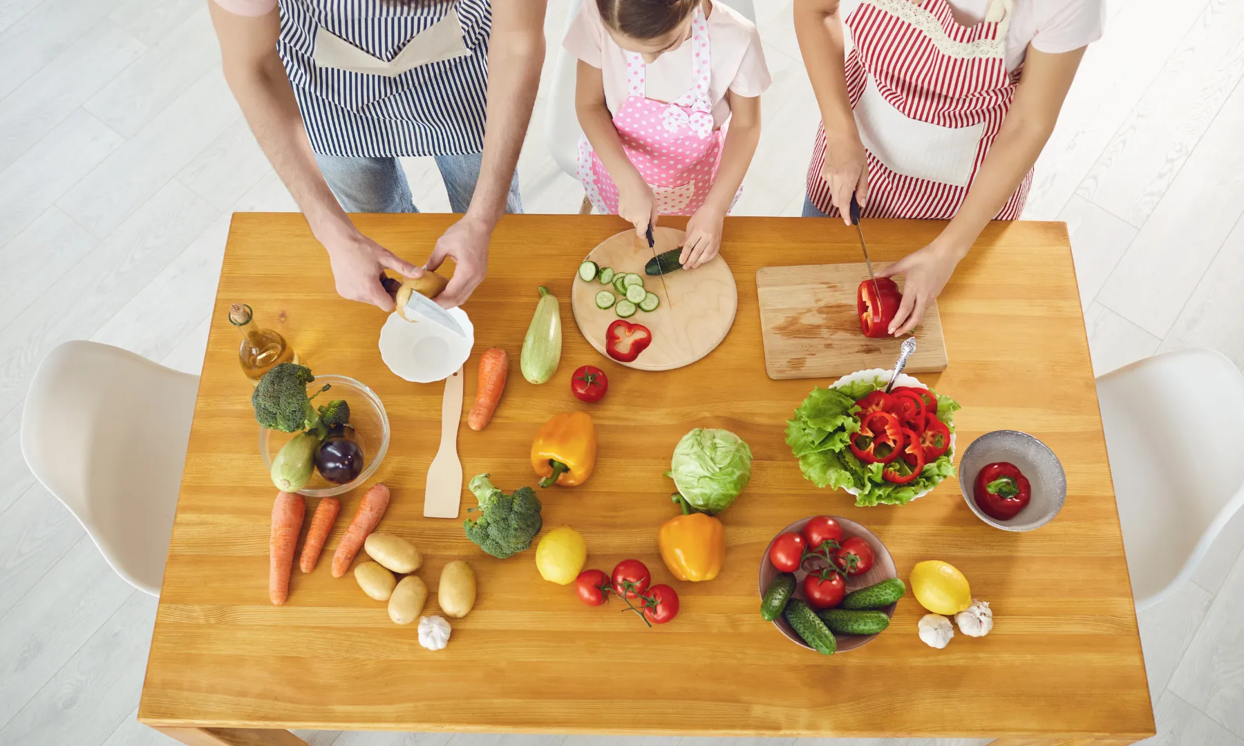 eating healthy for tics management
