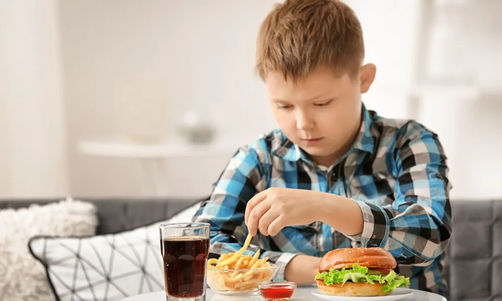reverse tic disorder naturally - unhealthy diet