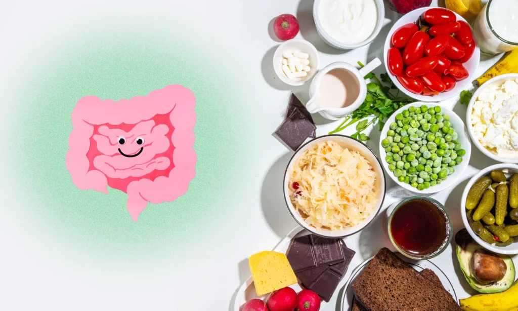 gut-brain axis tics prebiotics and probiotics